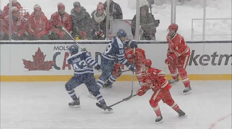 Illustration for article titled NHL Winter Classic! LEAFS WIN!